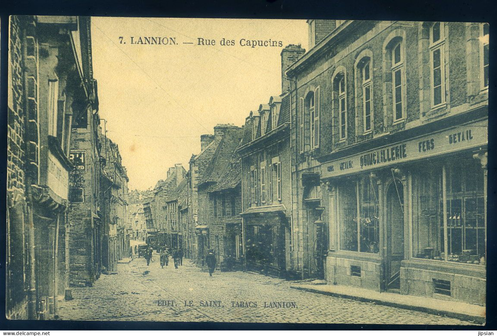 cpa du 22 Lannion rue des Capucins -   FEV26-02