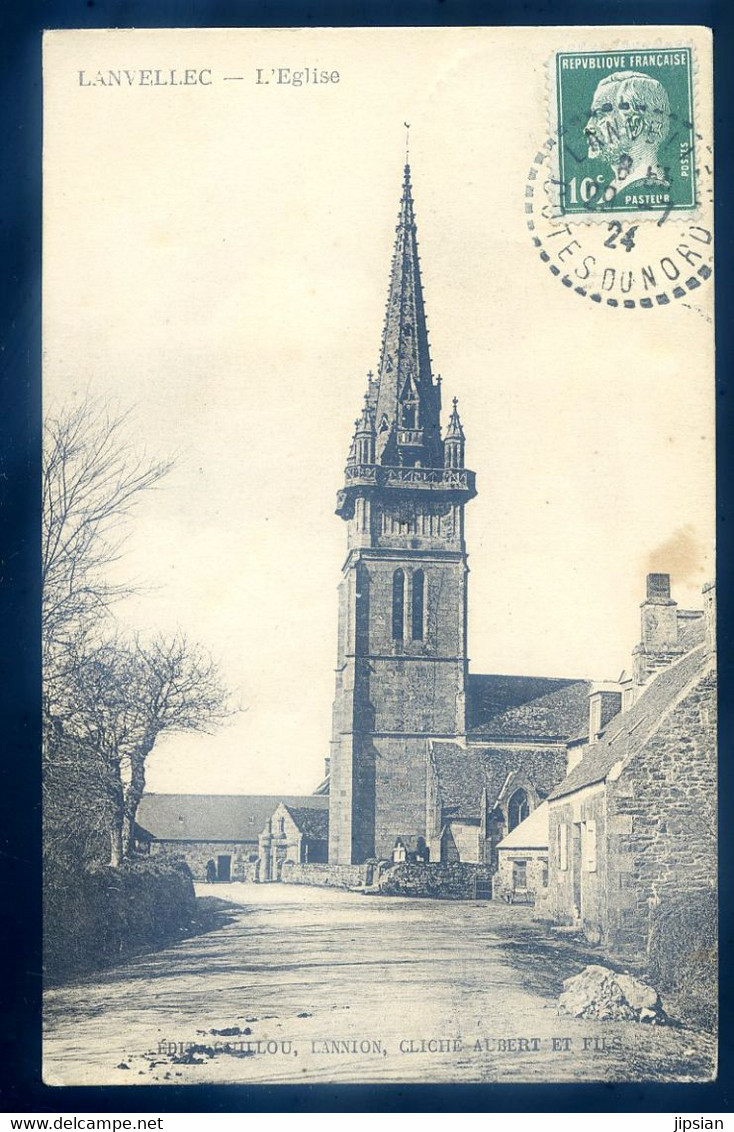cpa du 22  Lanvellec , l' église    SPT21-57