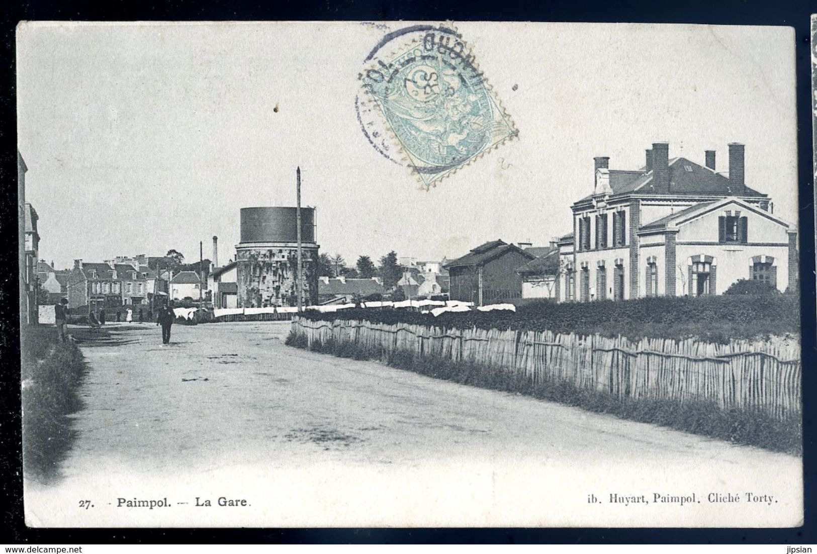 Cpa du 22  Paimpol  La Gare  Sep17- 69