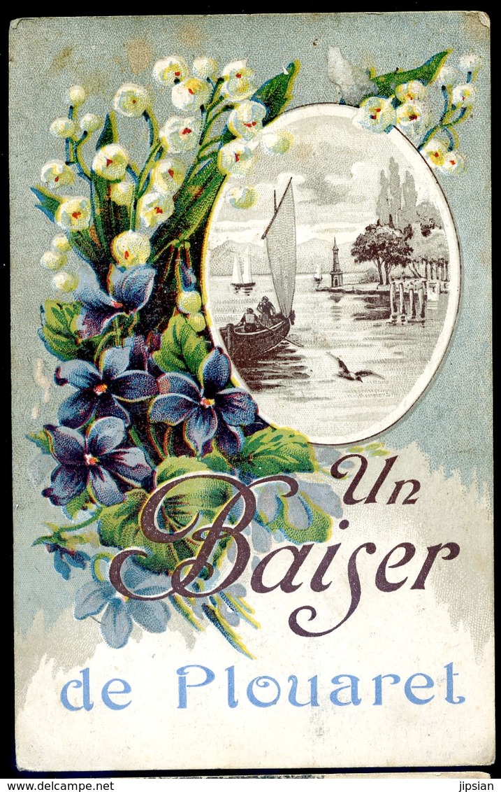 cpa du 22  Plouaret un baiser de Plouaret   Sept18-10