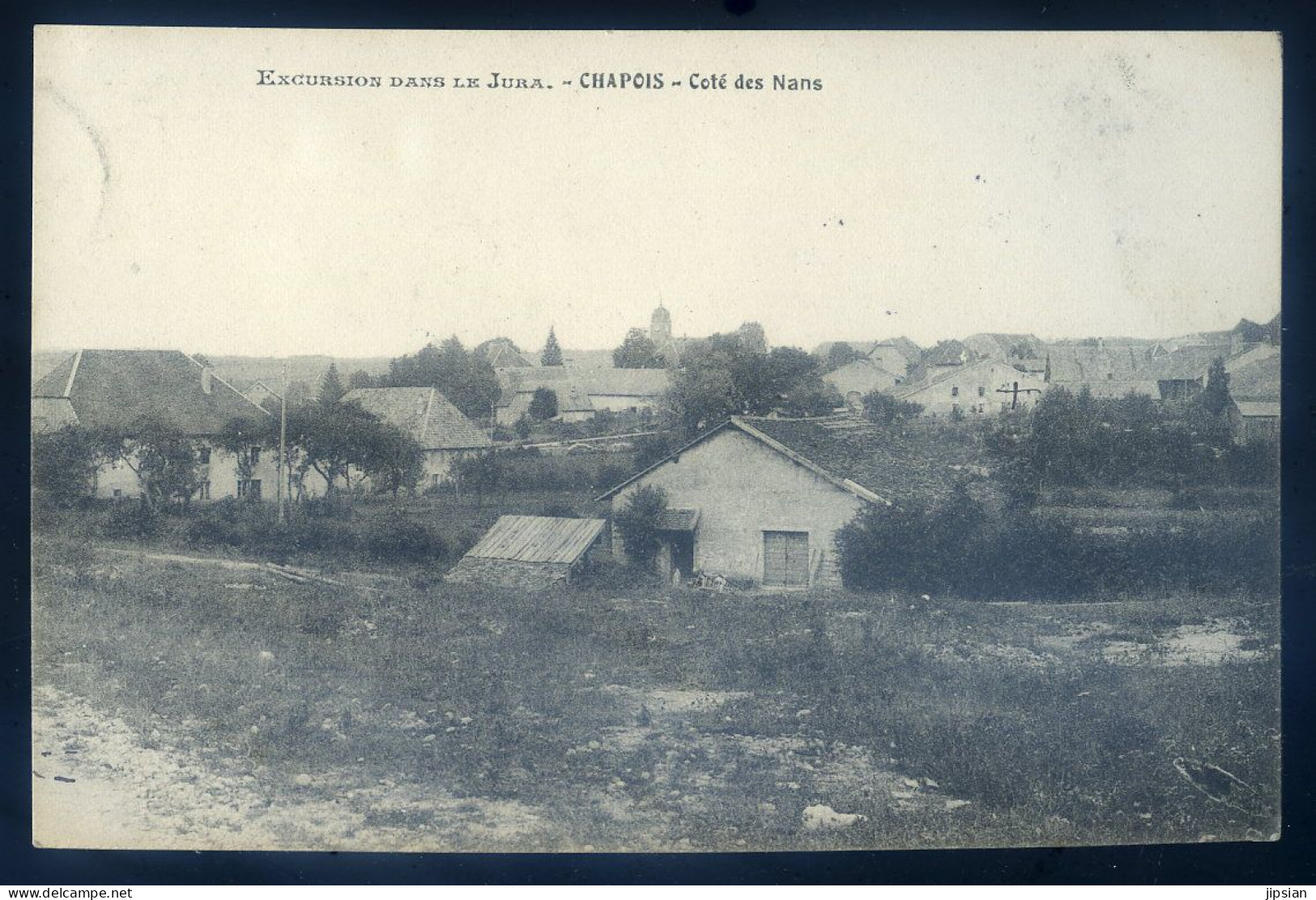 cpa du 39  excursion dans le Jura -- Chapois - Côté des Nans    JU25-58