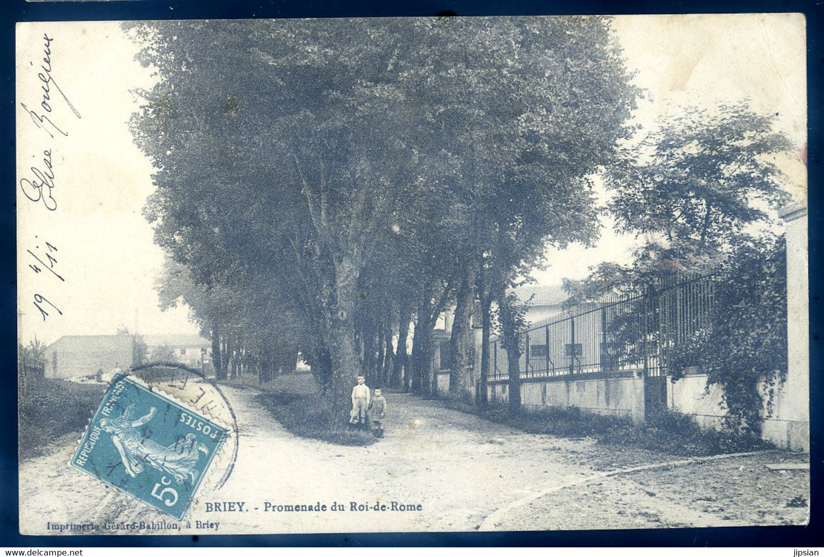 cpa du 54 Briey Promenade du Roi de Rome   AVR20-62