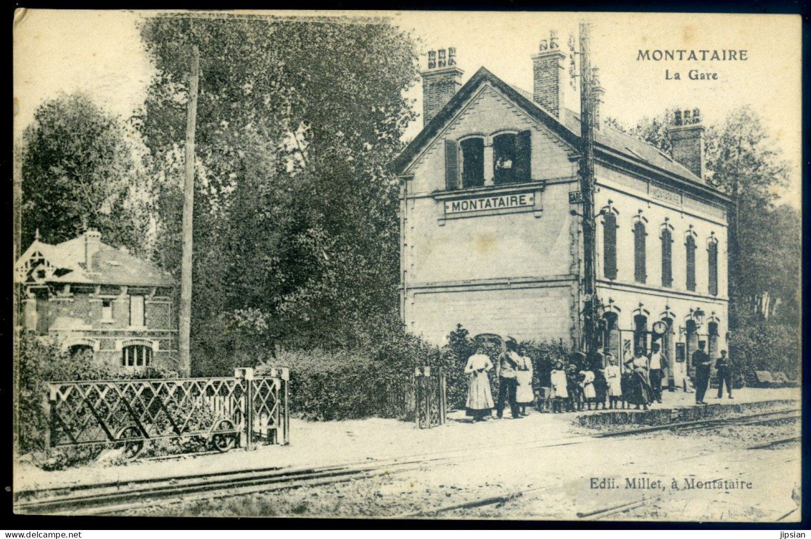 cpa du 60 Montataire la Gare    JUI23-35