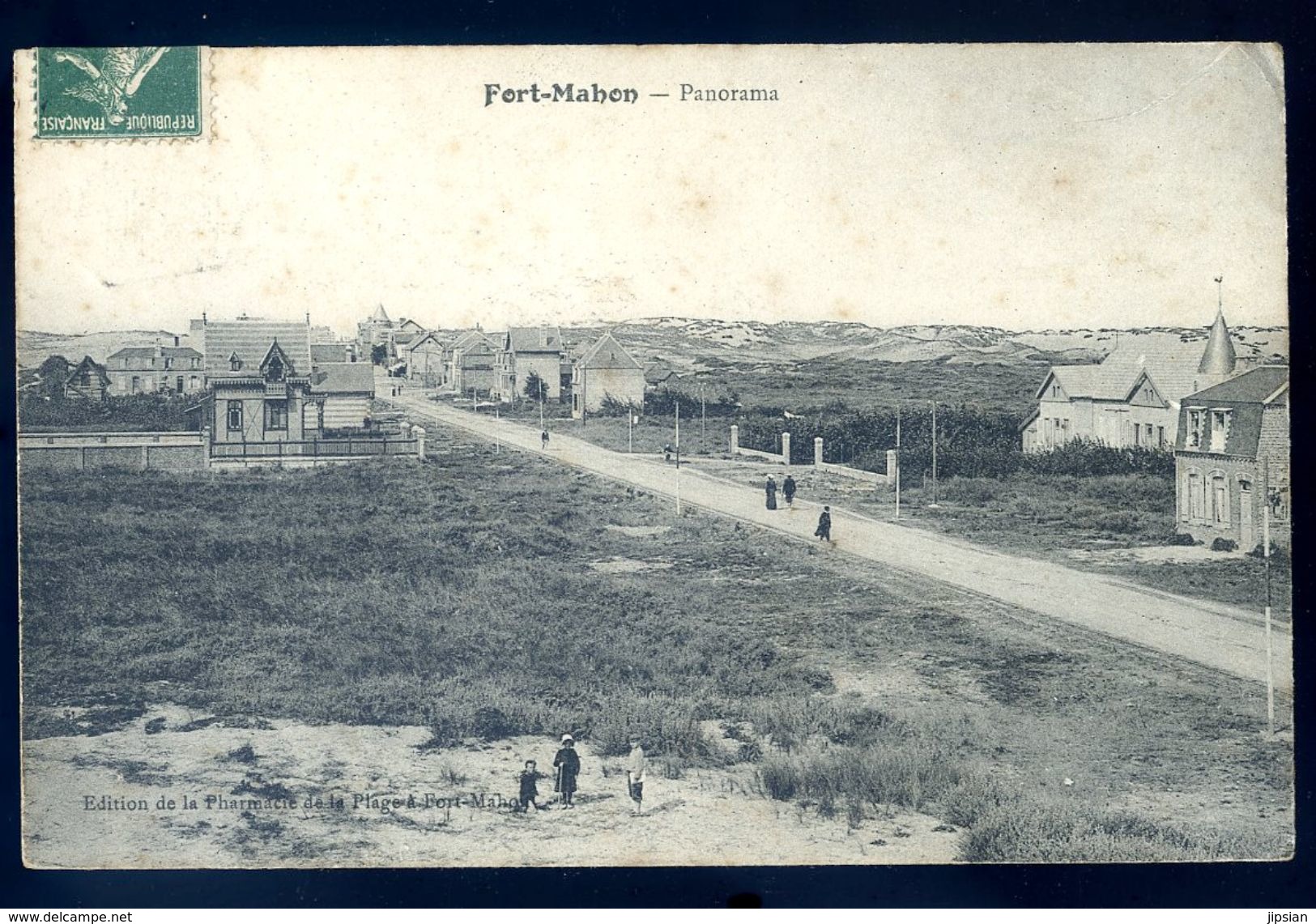 cpa  du 80  Fort Mahon -- panorama      sep17-08