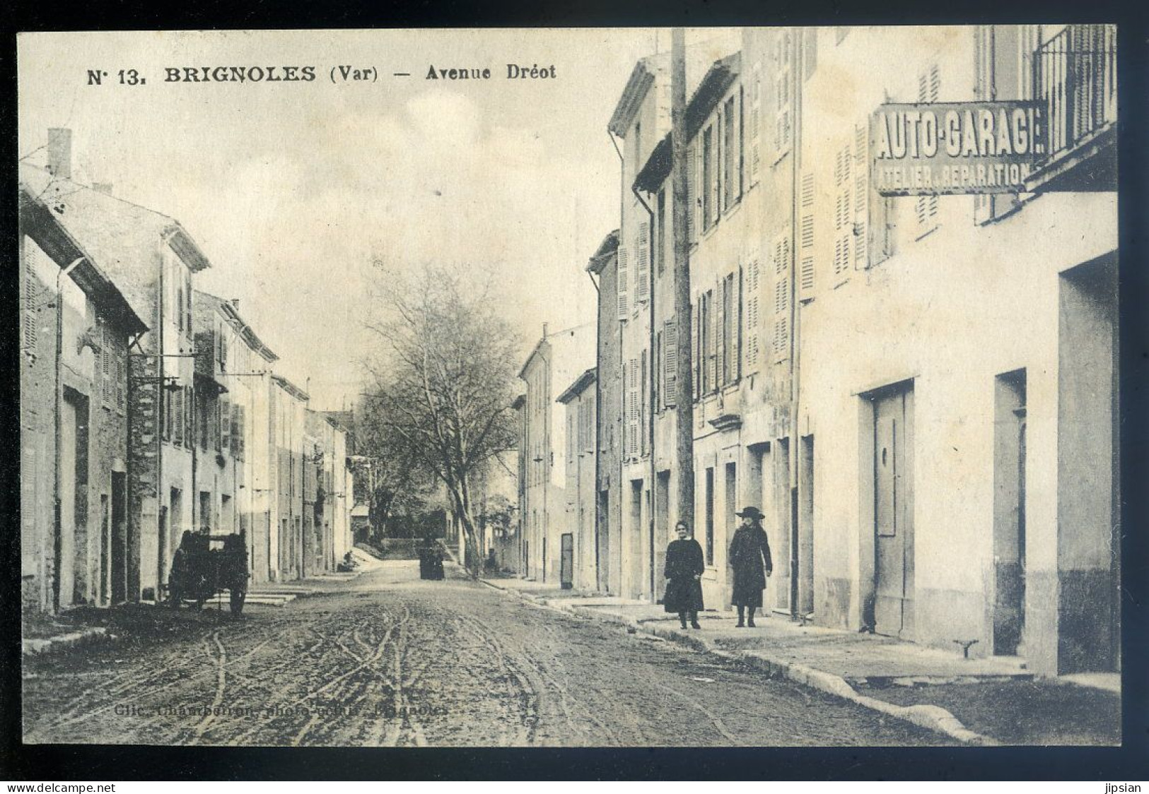 cpa du 83 Brignoles --  avenue Dréot     JU25-81