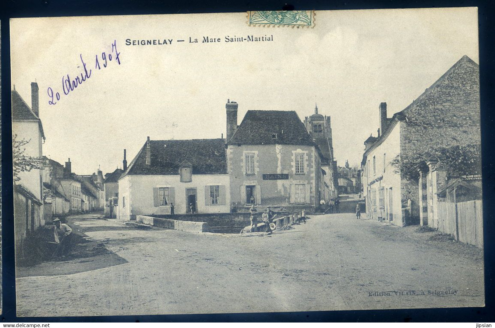 cpa du 89 --  Seignelay -- la Mare Saint Martial   JU25-108