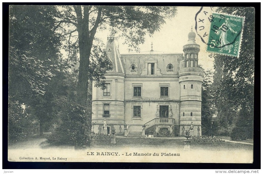 cpa  du 93 Le Raincy --  le manoir du plateau      OCT23
