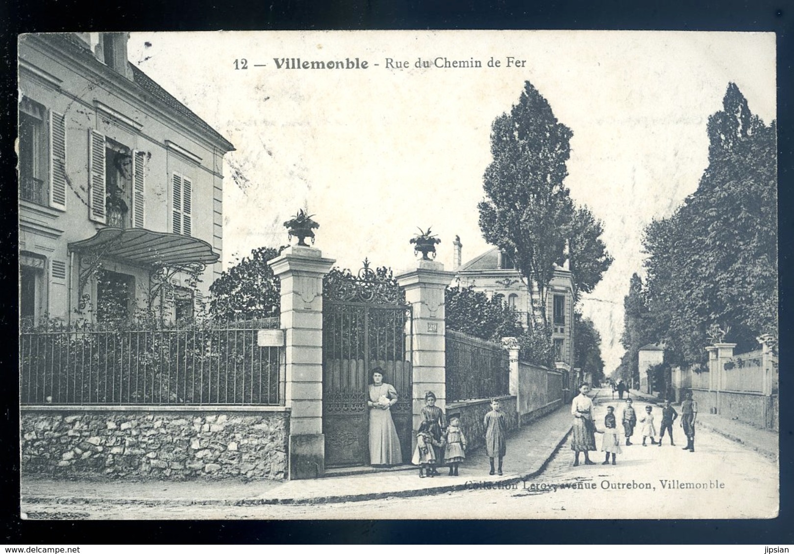 cpa du 93 Villemomble rue du Chemin de Fer    DEC19-10