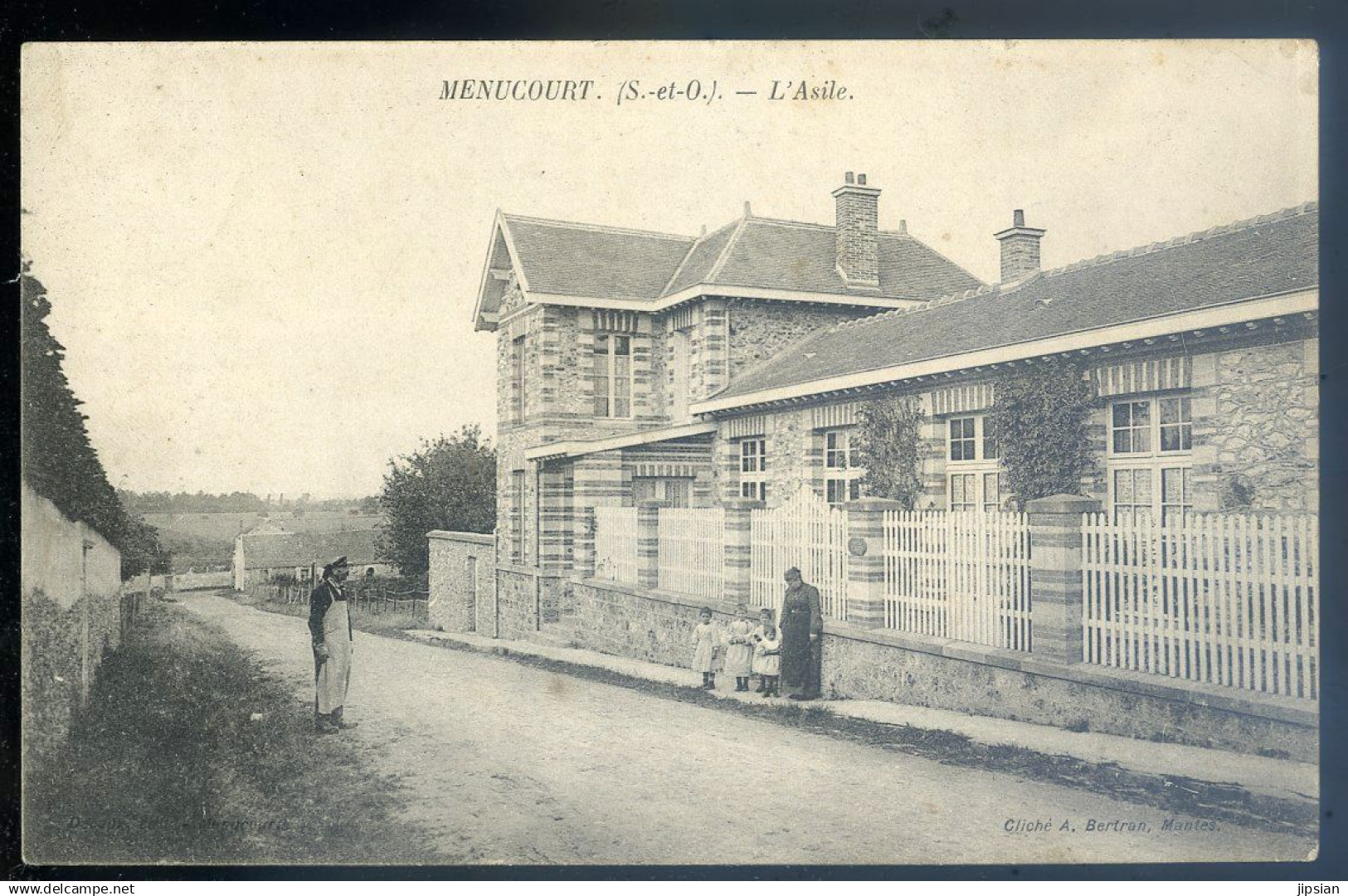 cpa du 95 Menucourt -- L' Asile    sept24-44