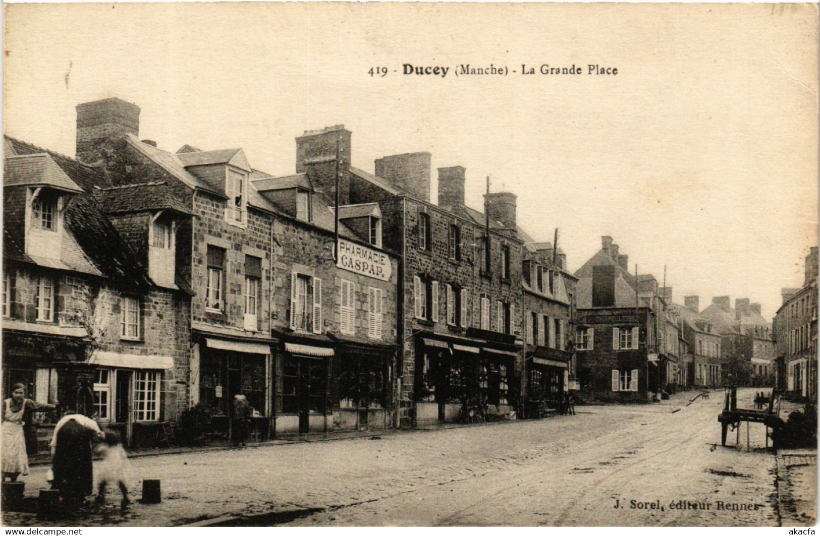 CPA DUCEY Grande Place (864536)