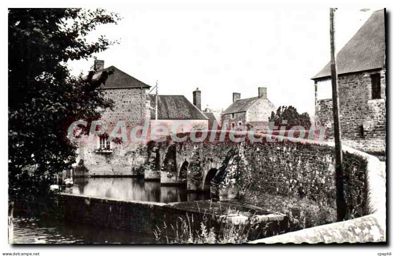 CPA Ducey La Selune Le Vieux Pont