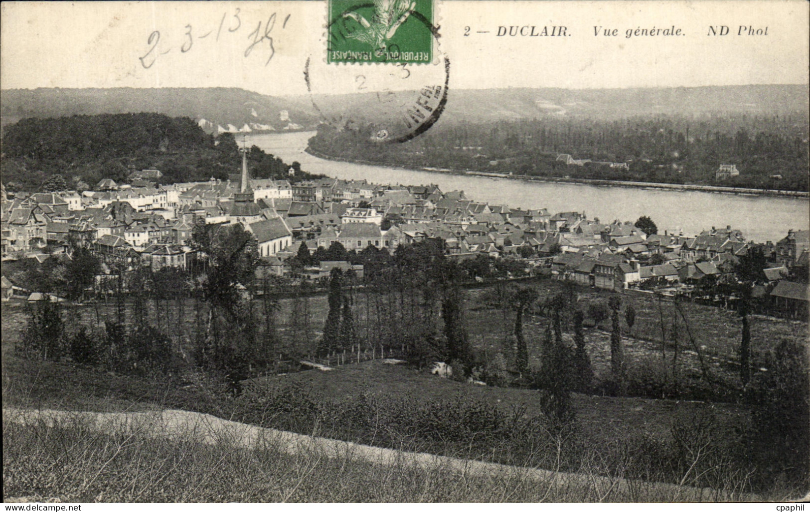 CPA Duclair vue generale