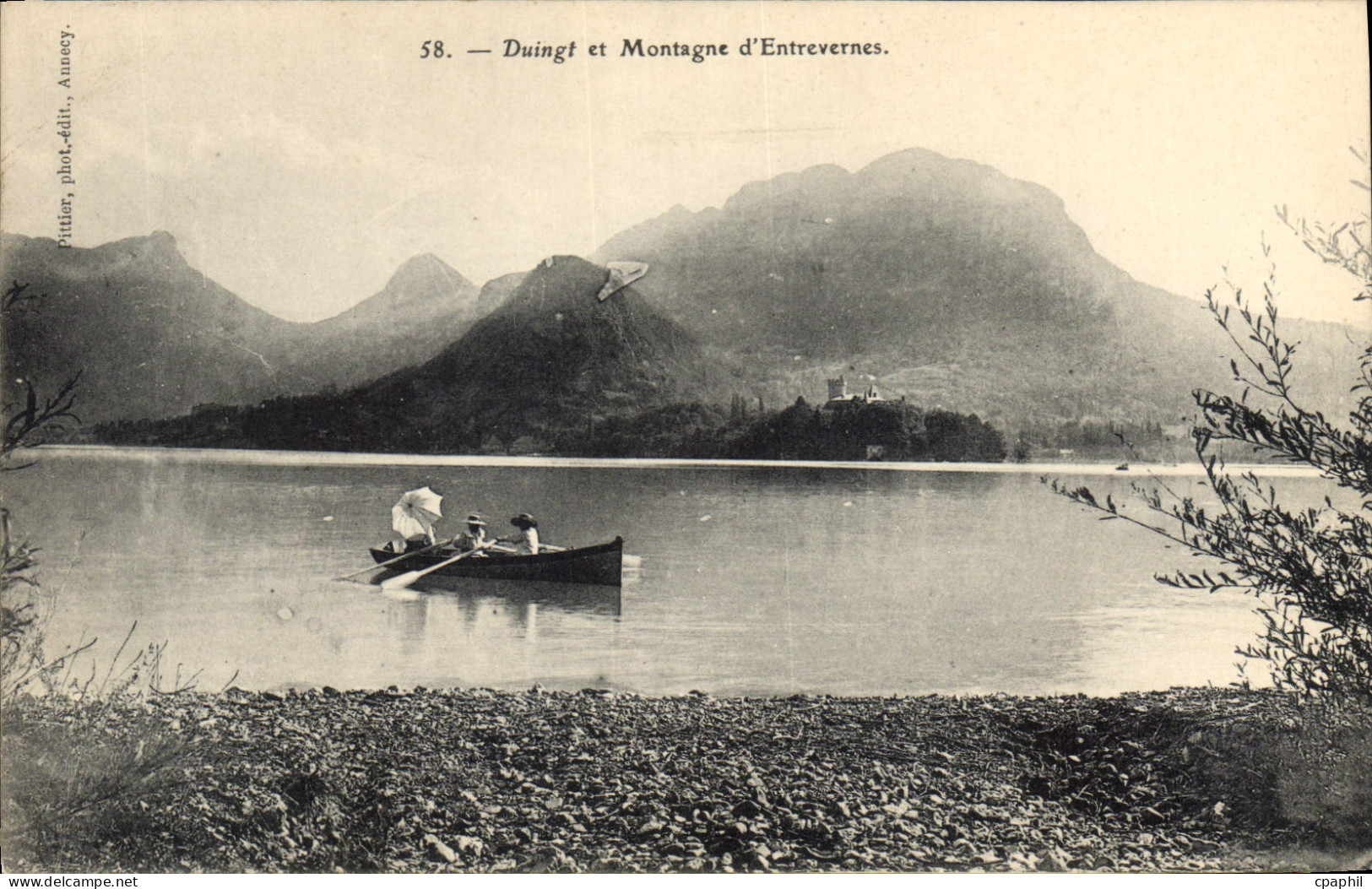 CPA Duingt et Montagne d'Entrevernes
