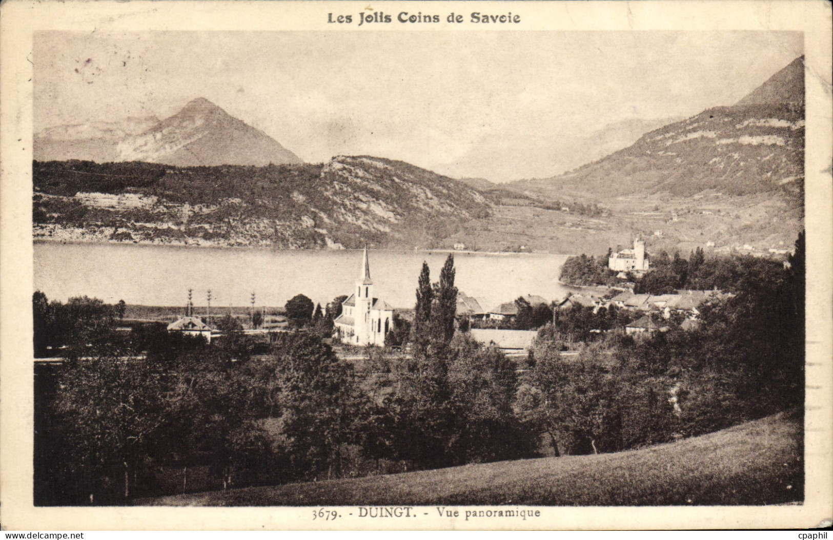 CPA Duingt Vue Panoramique