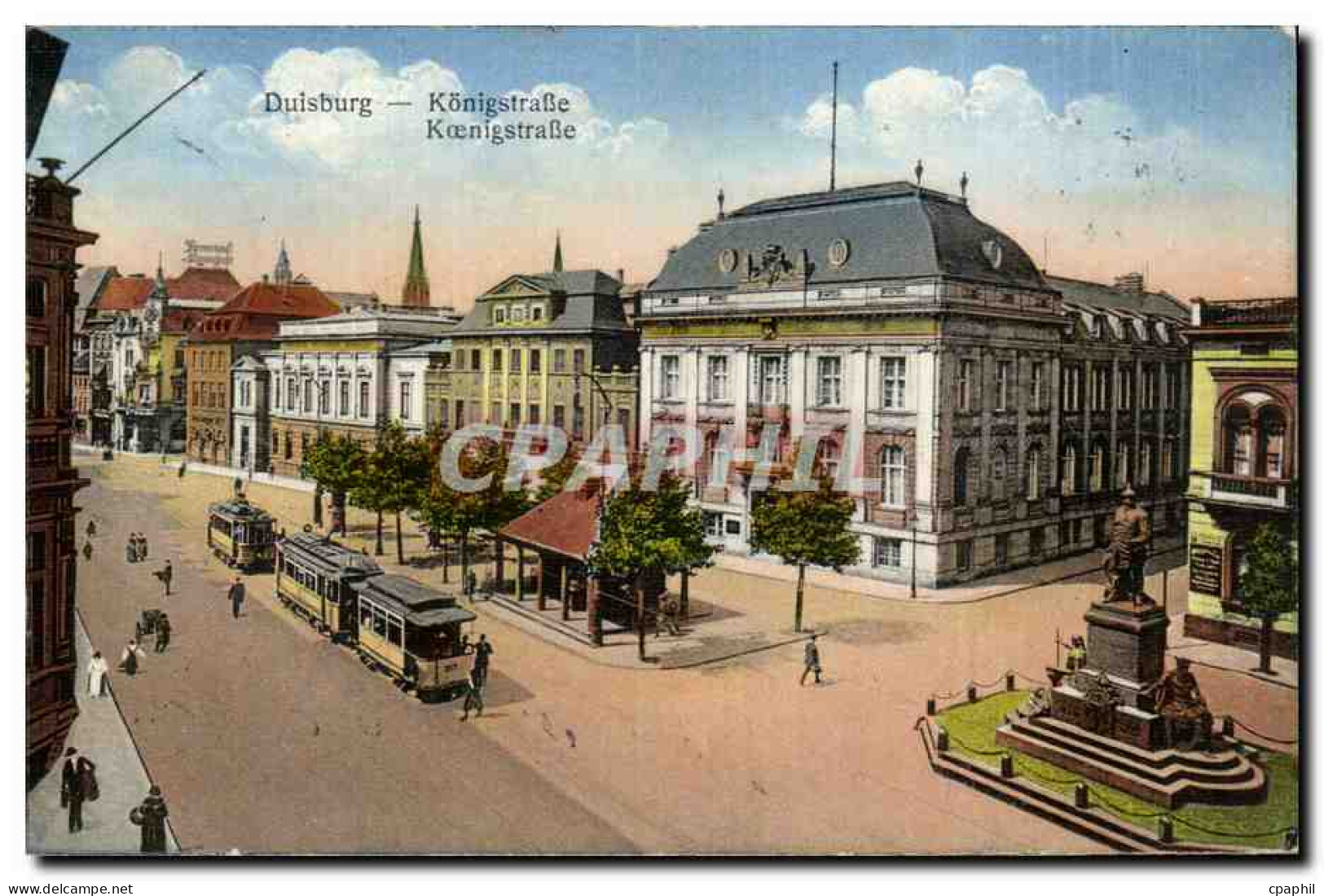 CPA Duisburg Konigstrasse