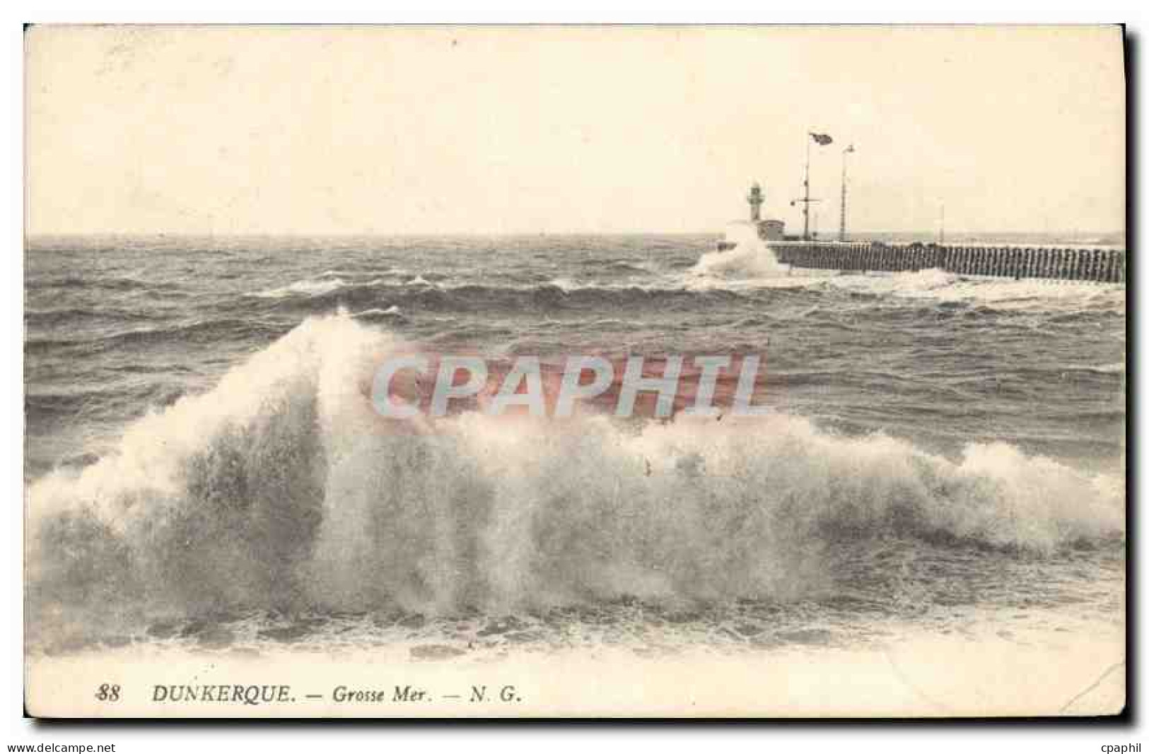 CPA Dunkerque Grosse Mer