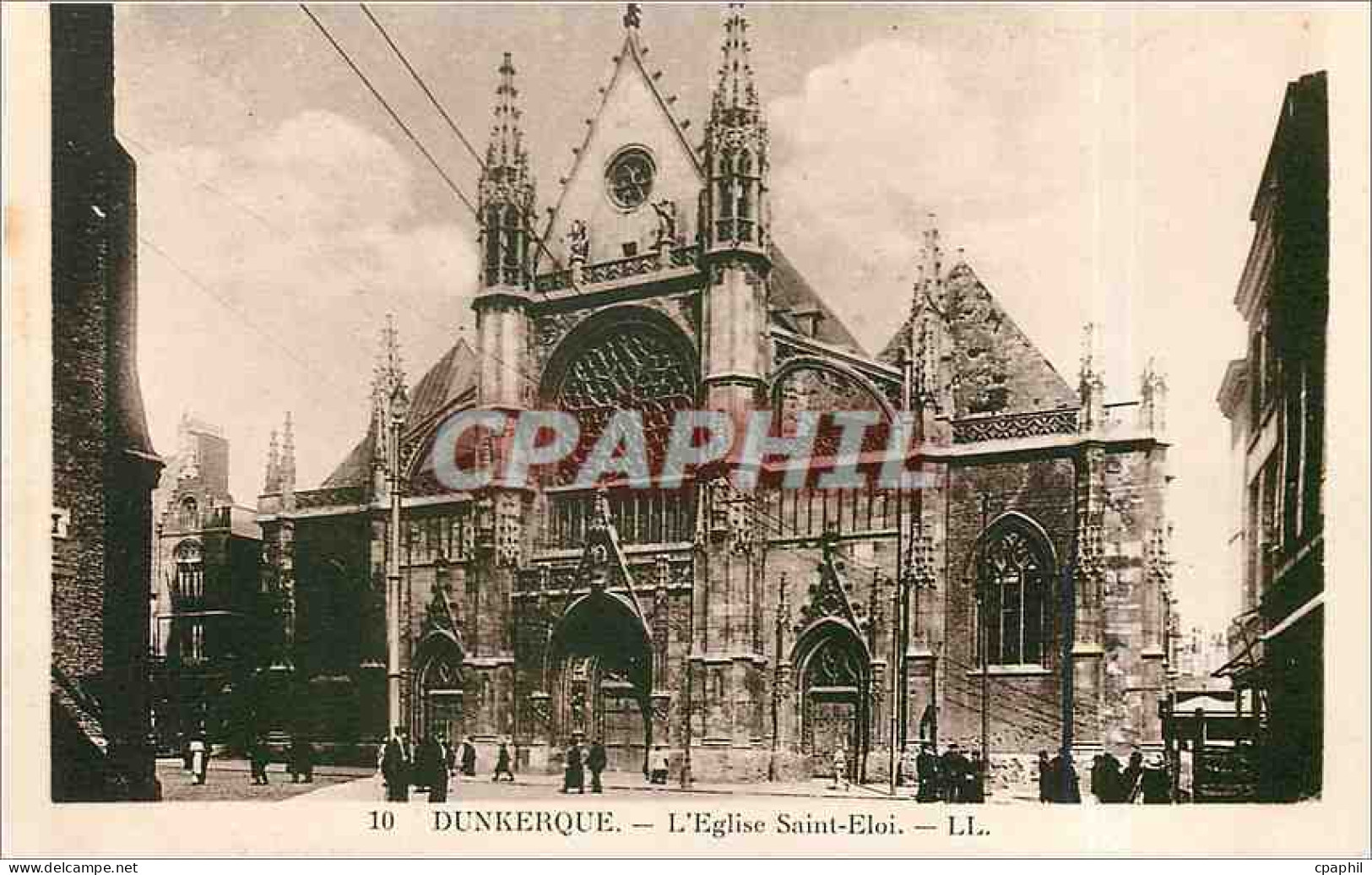 CPA Dunkerque L'Eglise Saint Eloi