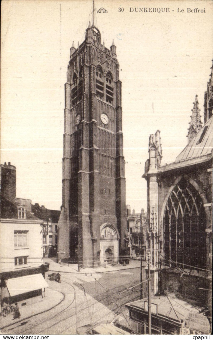 CPA Dunkerque Le Beffroi