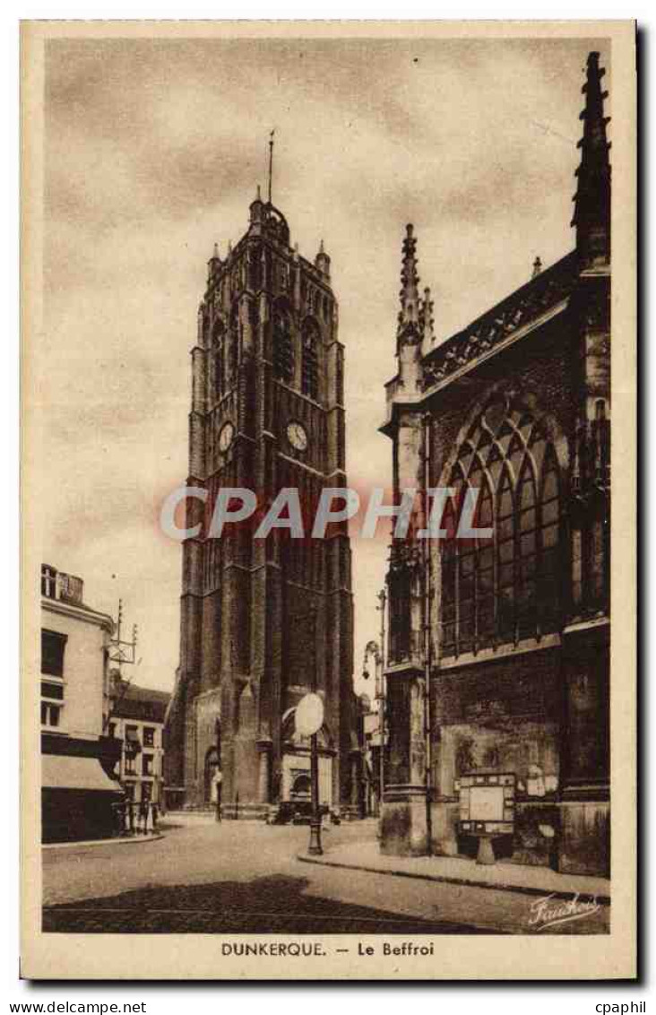 CPA Dunkerque Le Beffroi