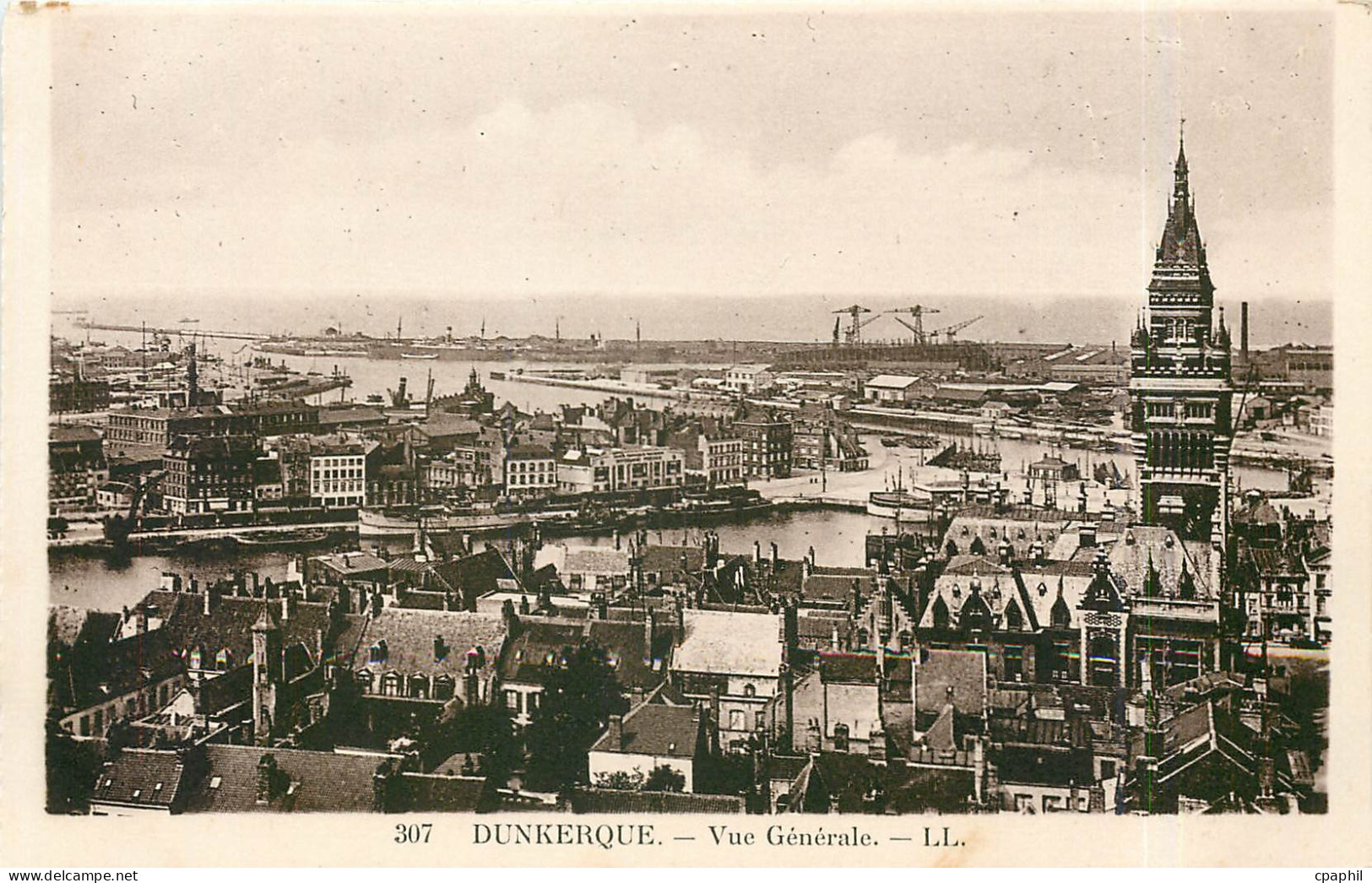 CPA Dunkerque Vue generale