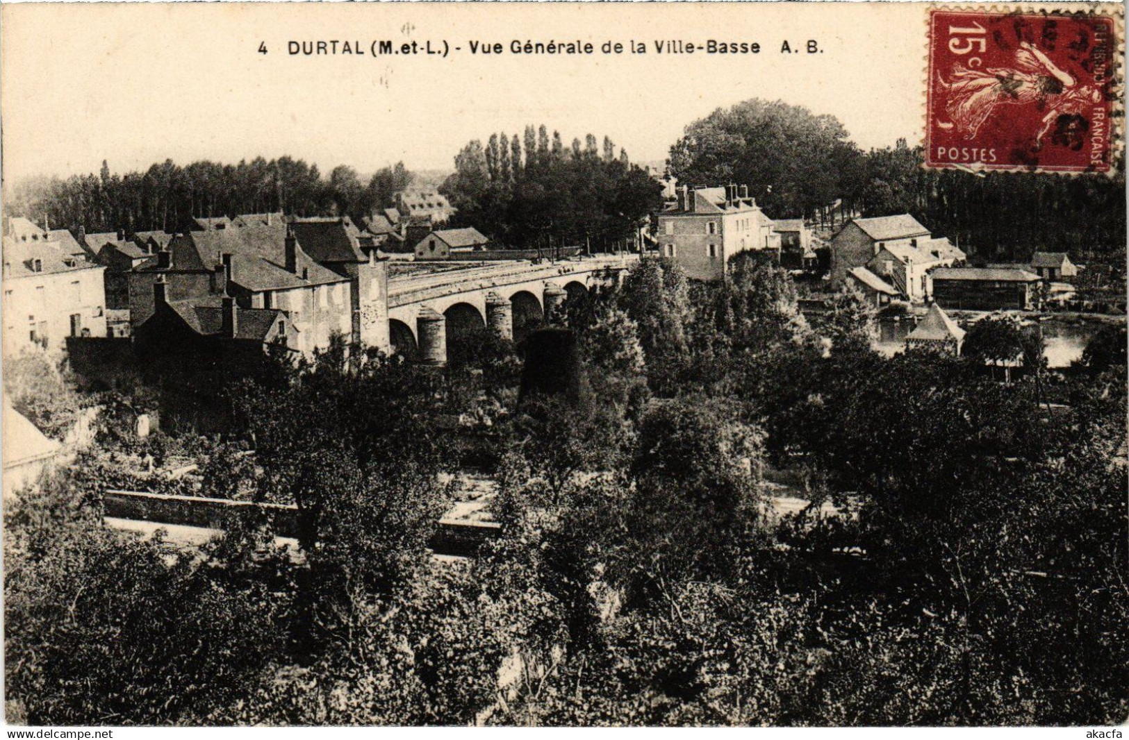 CPA Durtal vue générale (1180108)