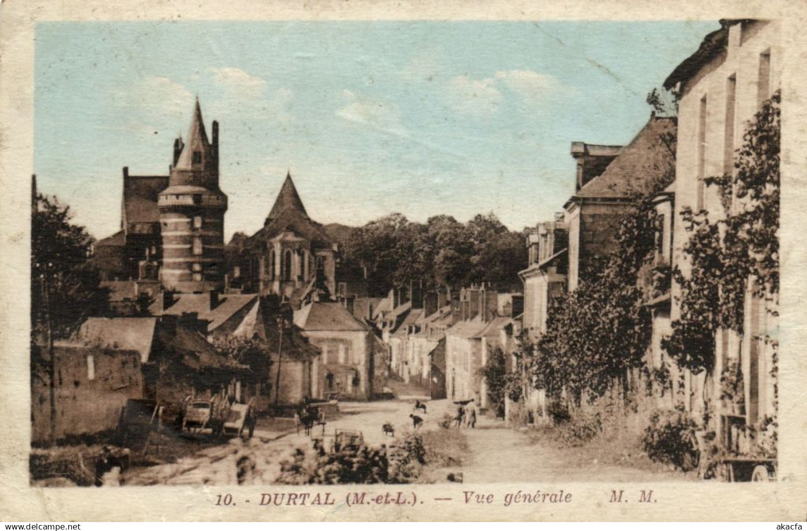 CPA DURTAL Vue générale (171439)