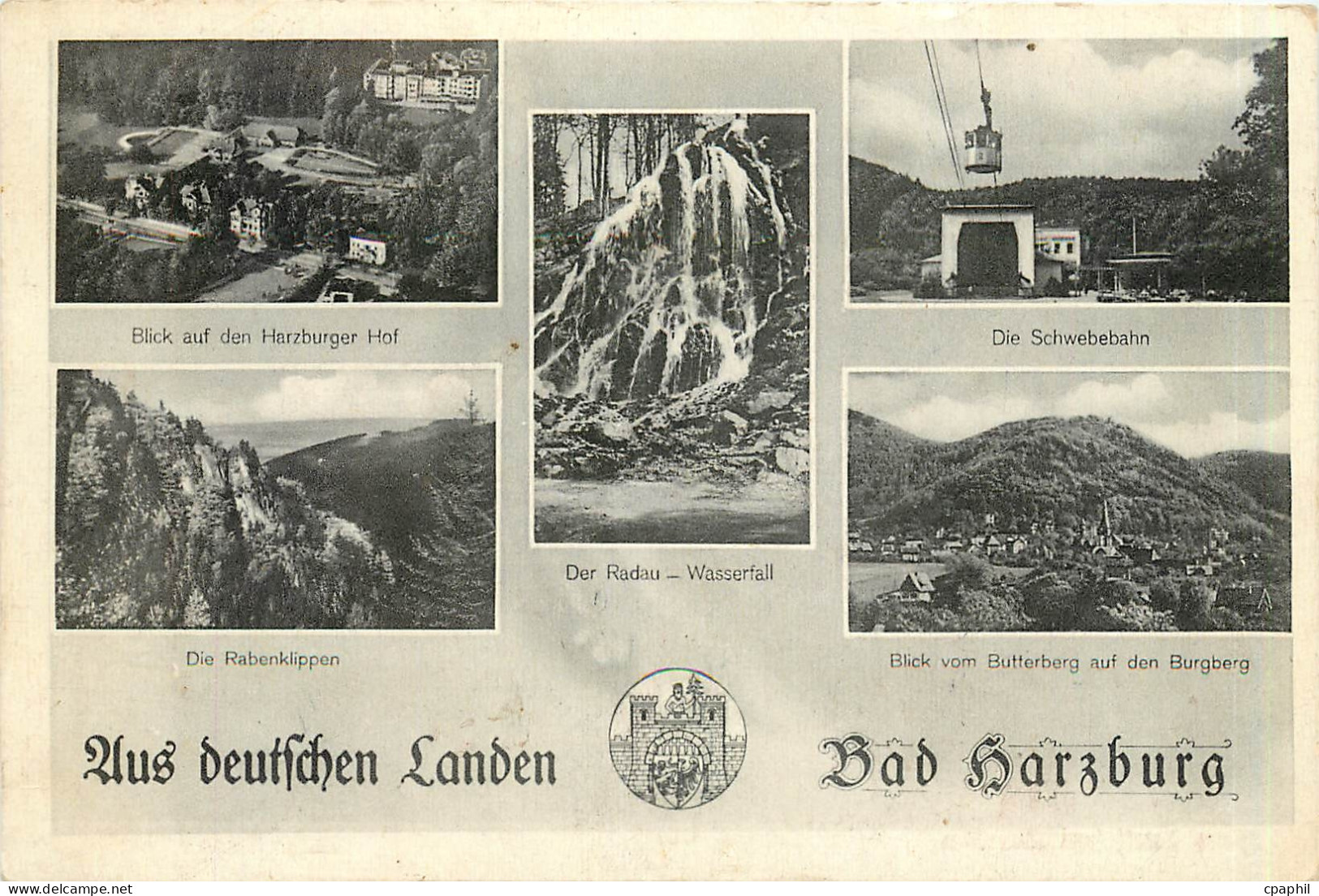 CPA Dus Deutfchen Landen Bad Harzburg