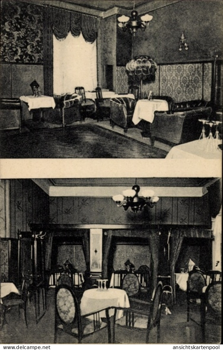 CPA Düsseldorf am Rhein, Kakadu-Bar, Innenansichten