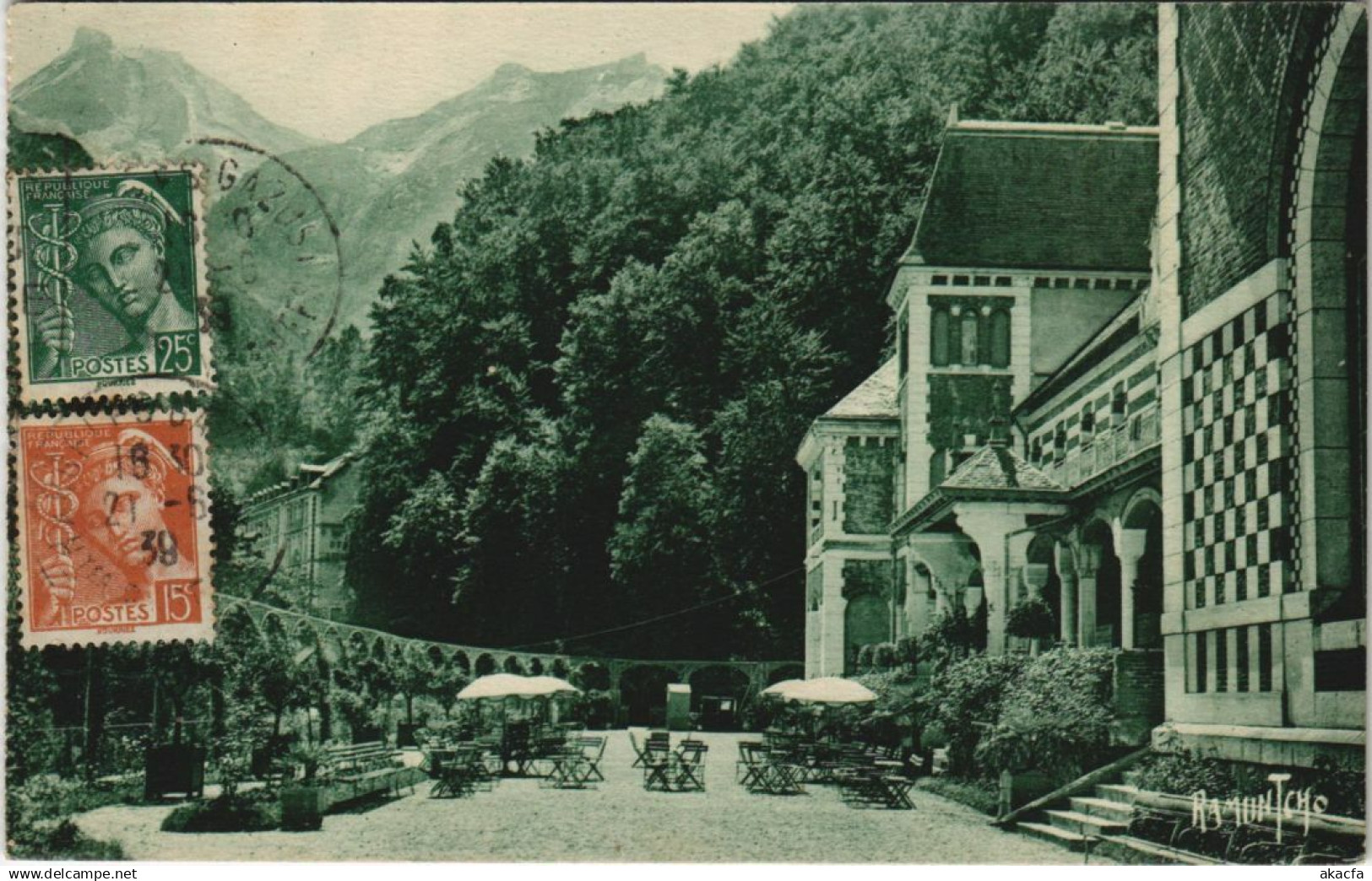 CPA Eaux-Bonnes Casino FRANCE (1131245)