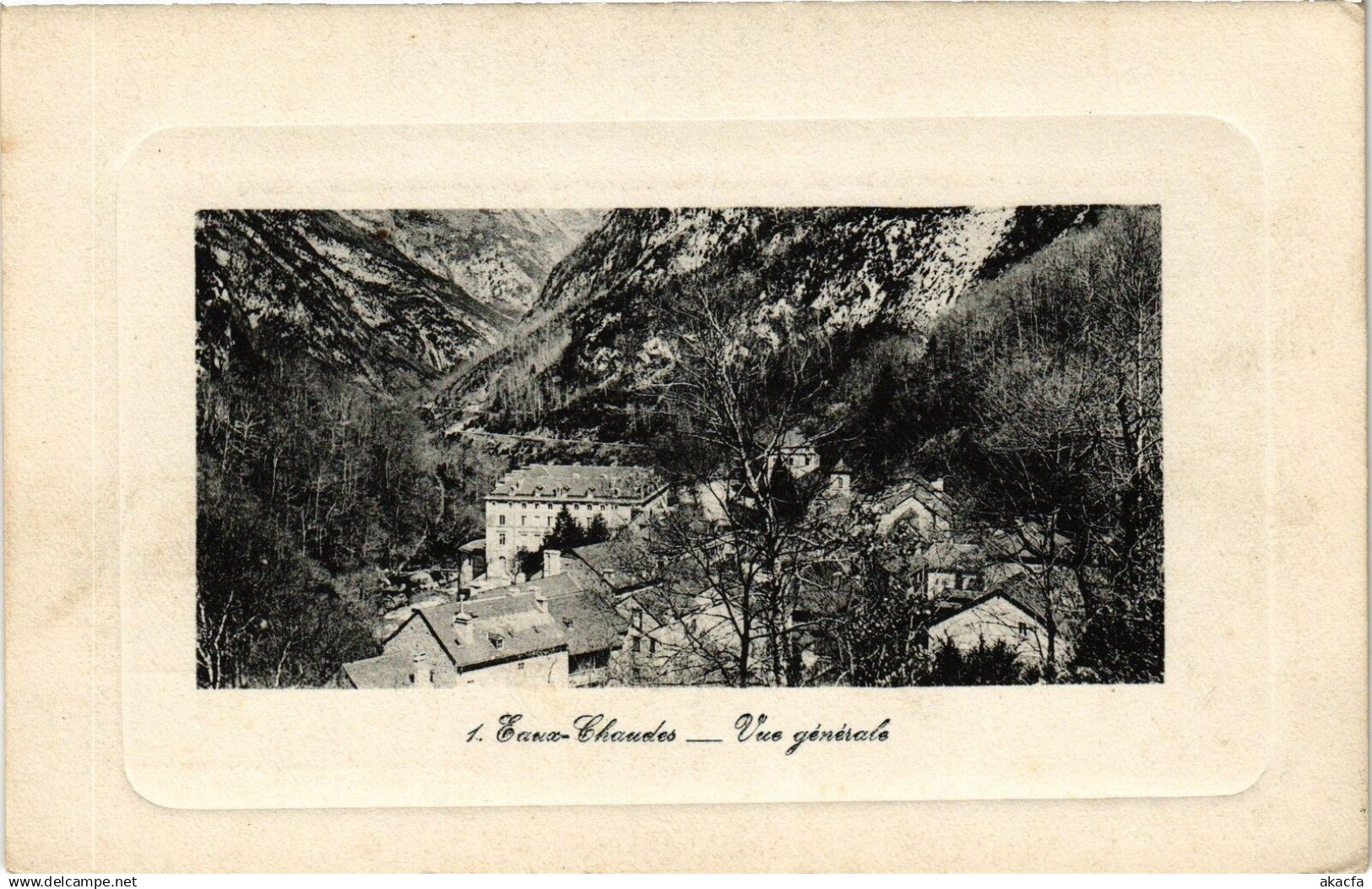 CPA EAUX-BONNES - Vue générale (163330)