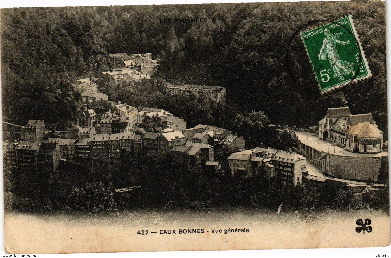 CPA EAUX-BONNES - Vue générale (163390)