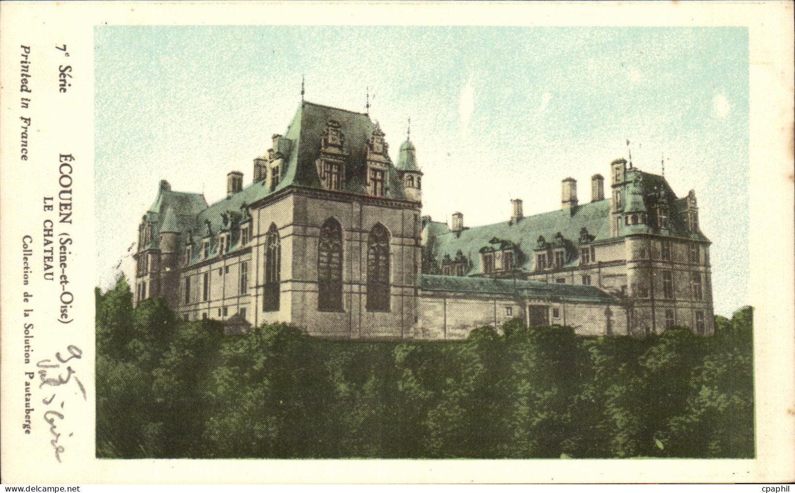 CPA Ecouen Le Chateau