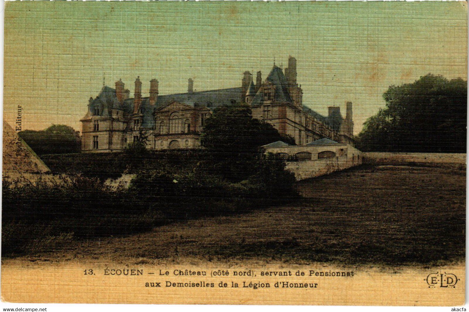 CPA Ecouen Le Chateau (1317622)