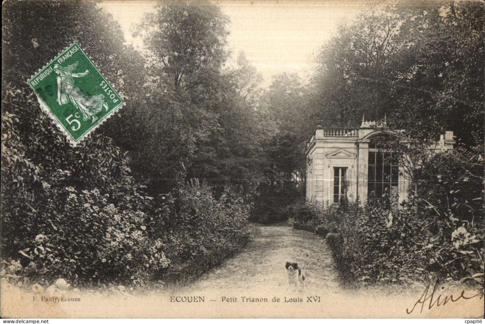 CPA Ecouen Petit Trianon de Louis XVI