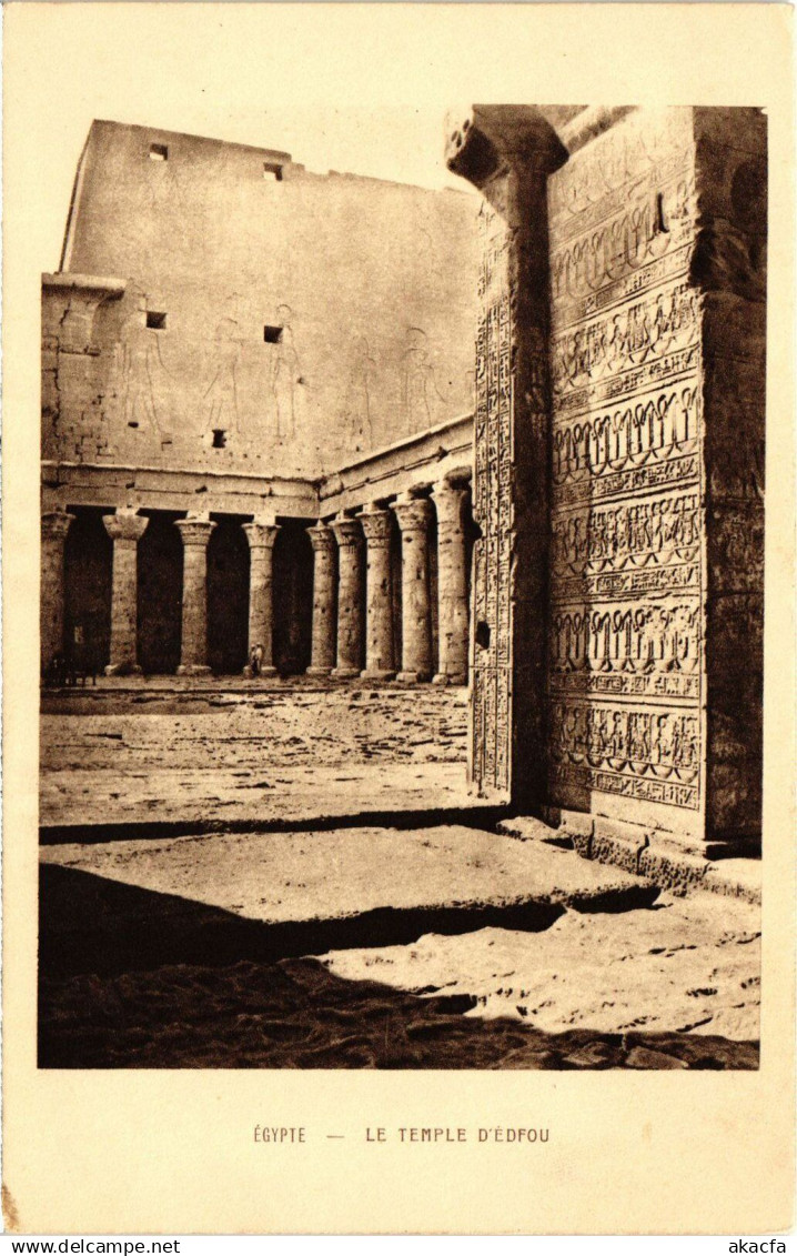CPA EDFU Le Temple d'Edfou EGYPT (1325109)