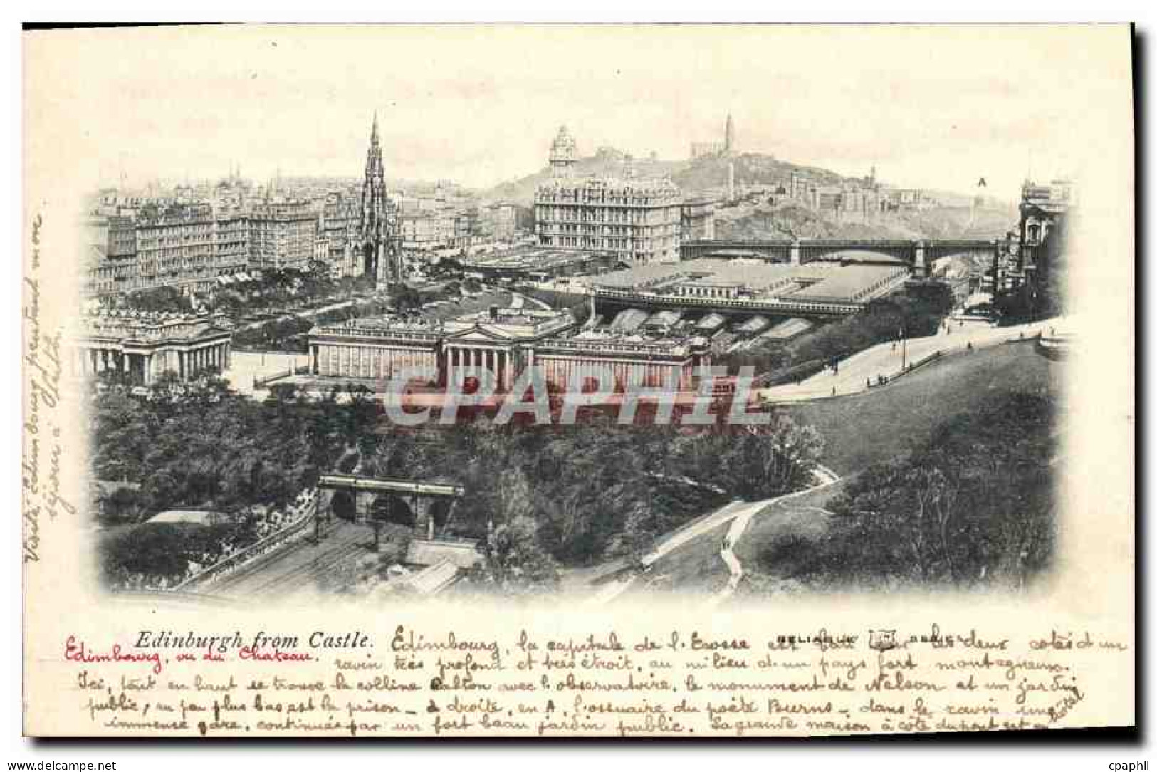 CPA Edinburgh Edinburgh From Castle