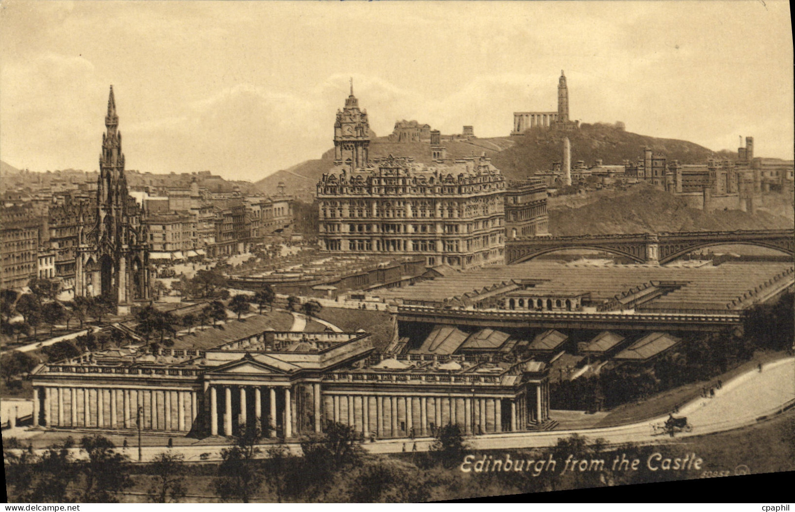 CPA Edinburgh From the Castle
