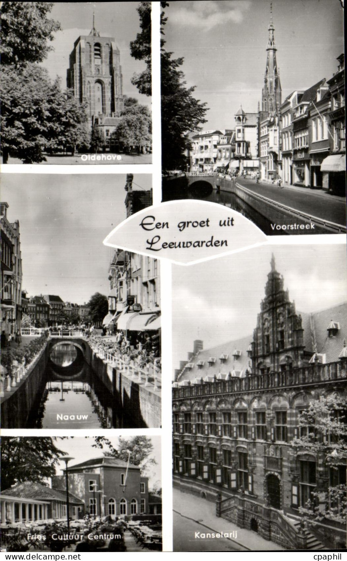 CPA Een Groet Uit Leeuwarden Voorstreek