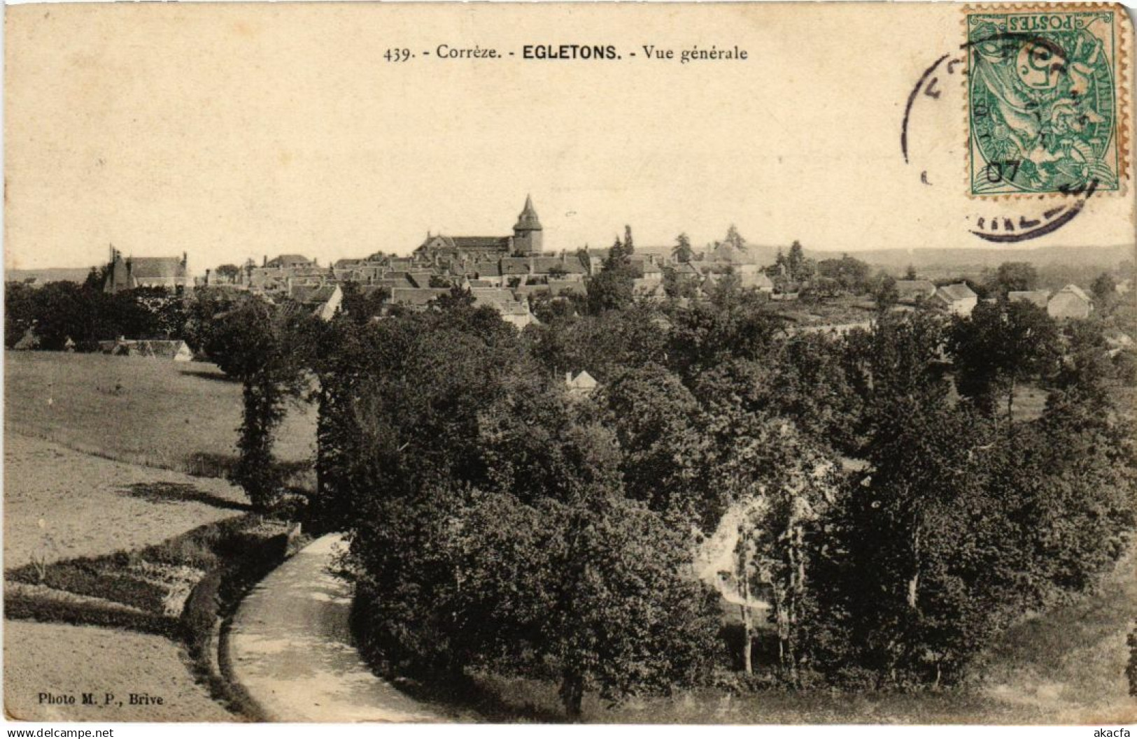 CPA Egletons - Vue Generale (1039512)