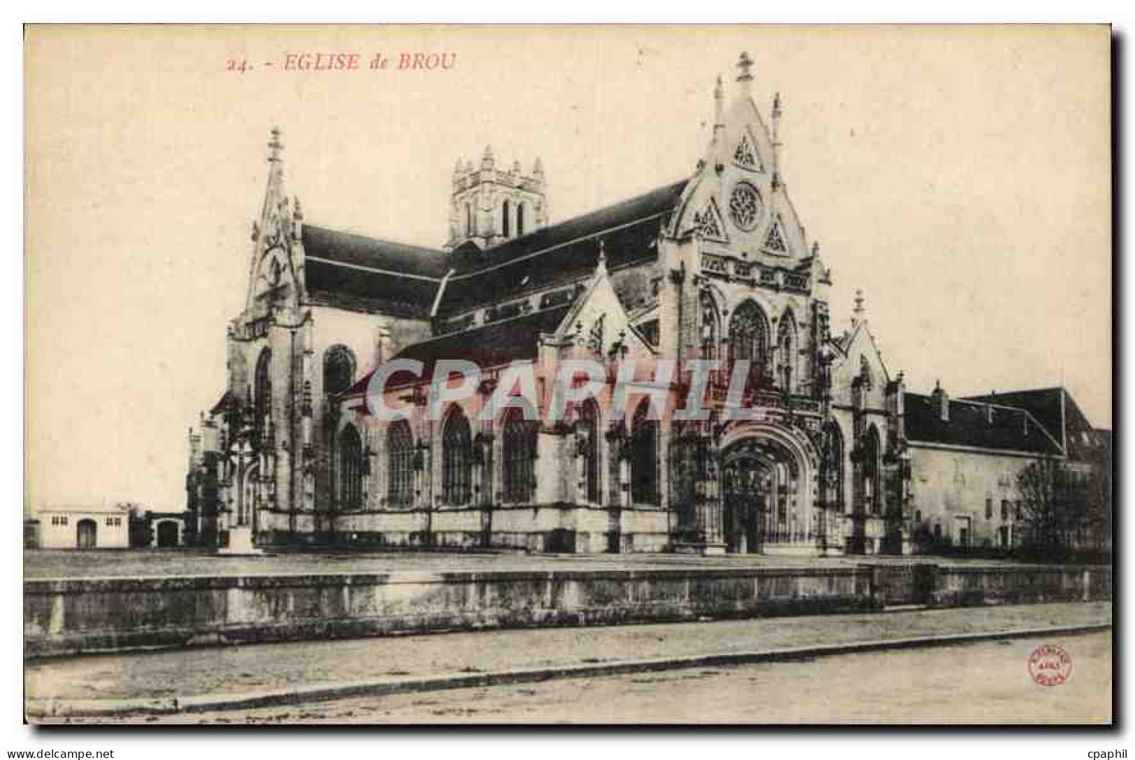 CPA Eglise de Brou