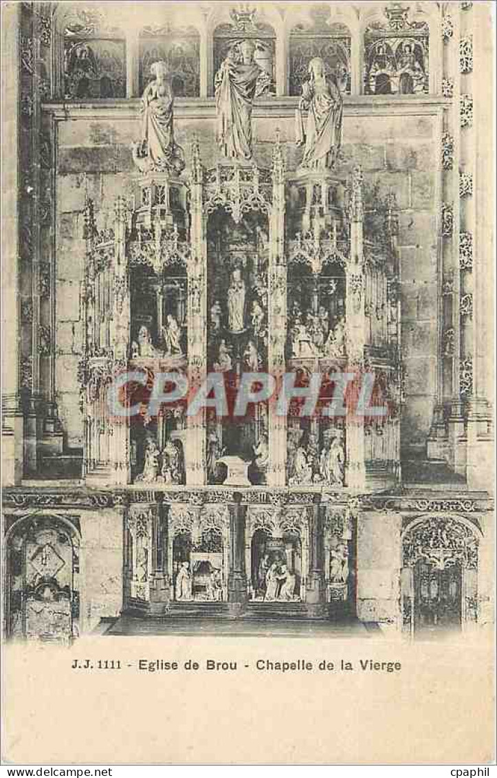 CPA Eglise de Brou-Chapelle de la Vierge