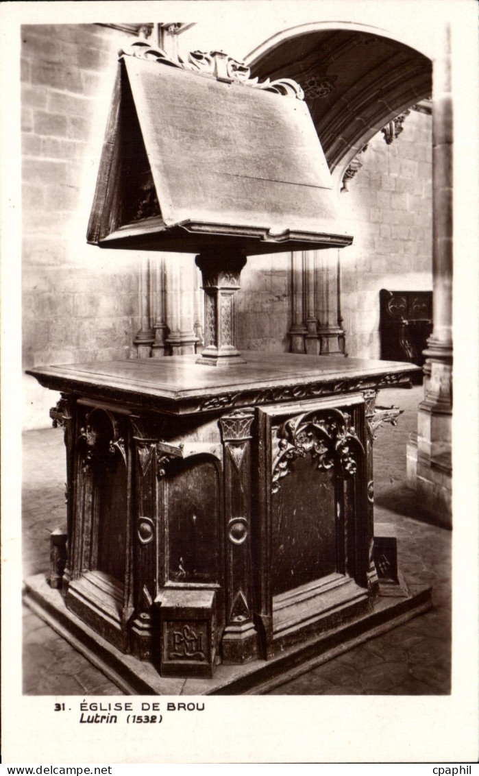 CPA Eglise De Brou Lutrin