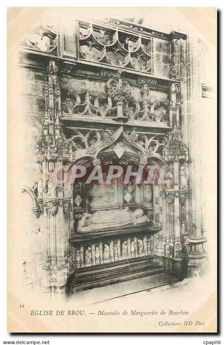 CPA Eglise de Brou Maisollee de Marguerite de Bourbon