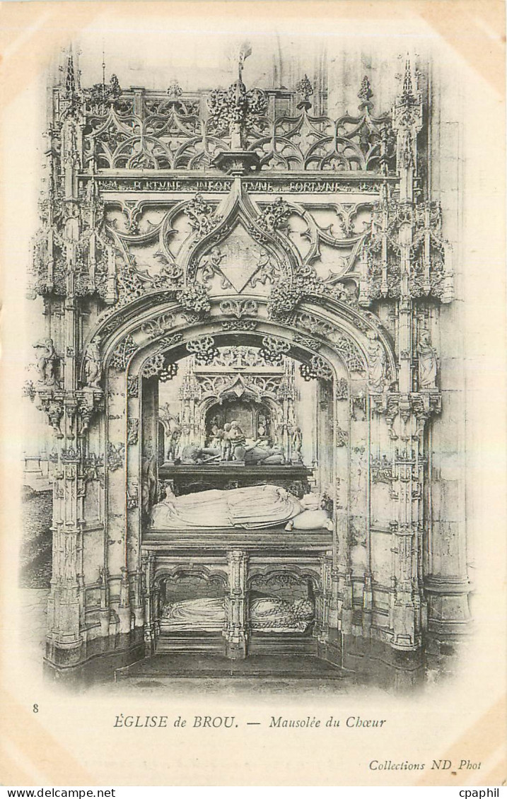 CPA Eglise de Brou Mausolee du Choeur