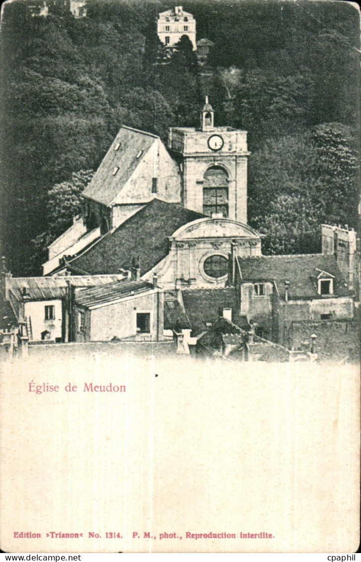 CPA Eglise de Meudon