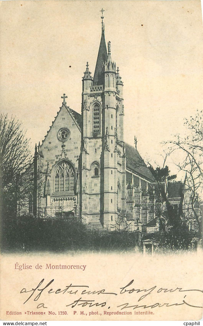 CPA Eglise de Montmorency