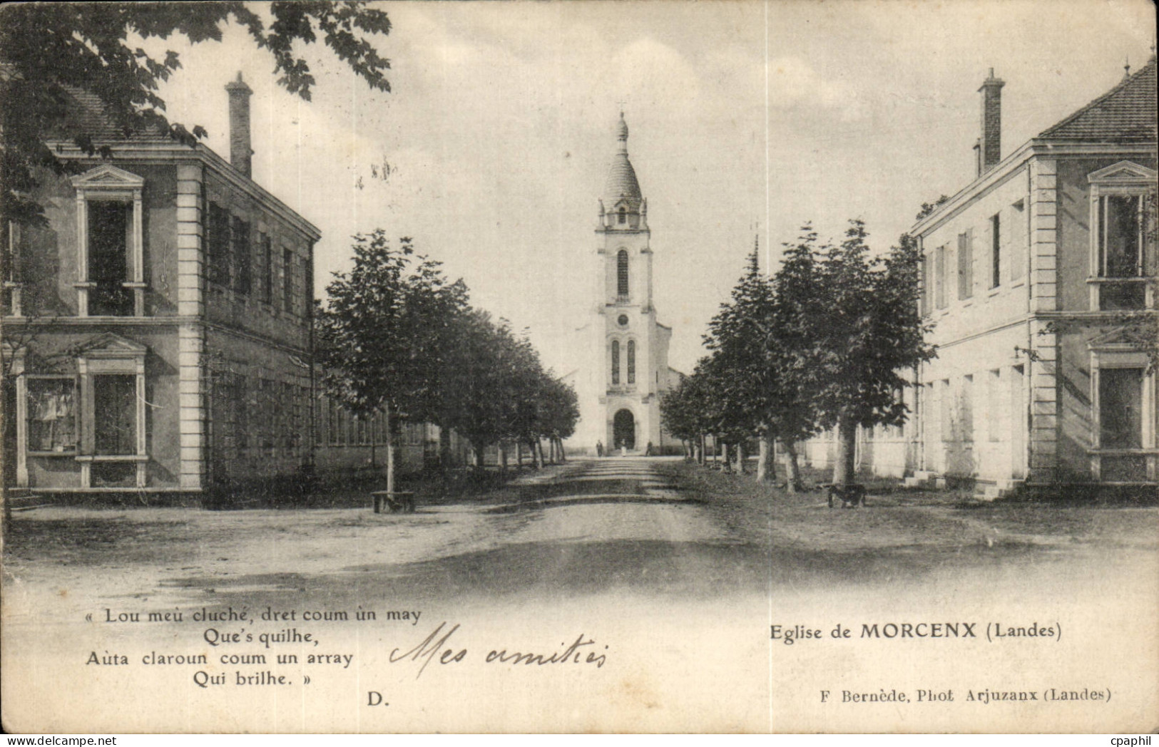 CPA Eglise de Morcenx