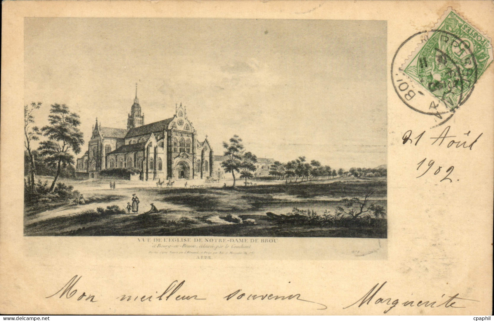 CPA Eglise de Notre Dame de Brou