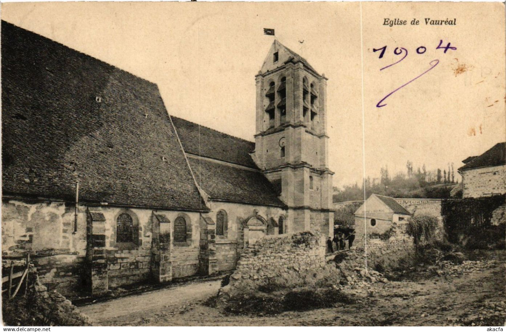CPA Église de Vauréal (519375)