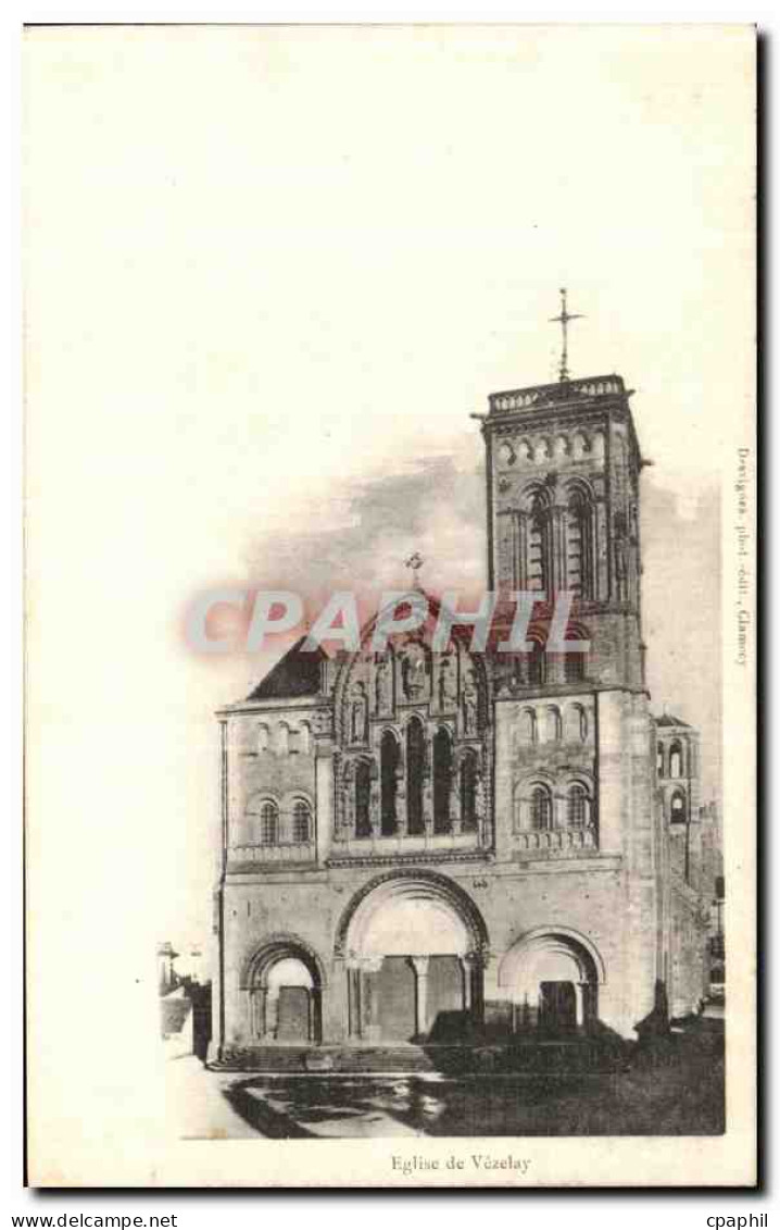 CPA Eglise de Vezelay